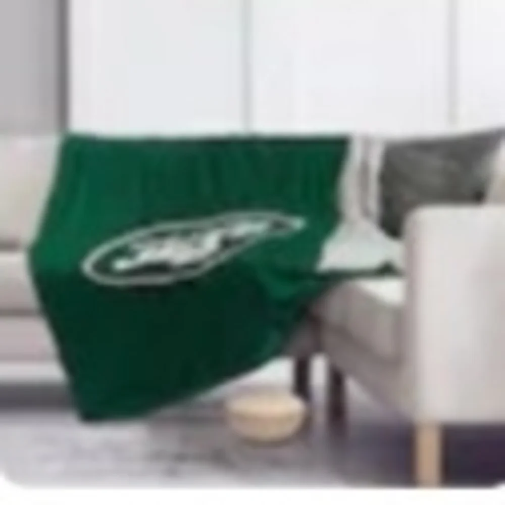 New York Jets football Green Cozy super Soft  Blanket. 80